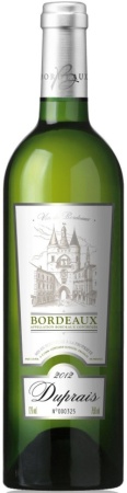 Вино Бордо Дюпре белое сухое 0,75л