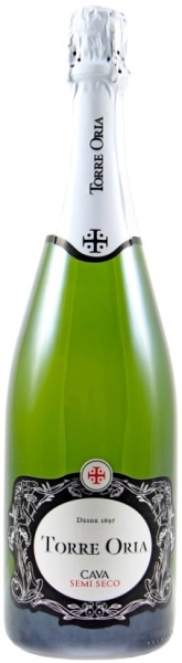 Игристое вино Кава Торре Ориа белое полусухое 0,75л