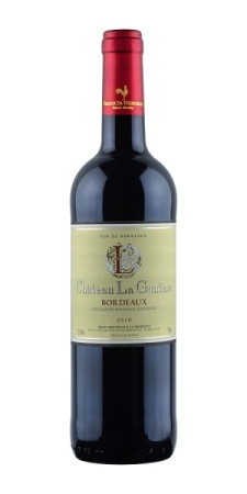 Вино Бордо Шато Ля Гутер красное сухое 0,75л