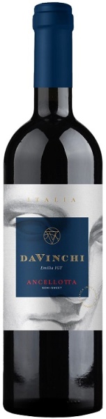 Вино ДаВинчи Анчеллотта красное полусладкое 0,75л