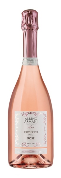 Игристое вино Просекко Розе Альбино Армани розовое брют 0,75л
