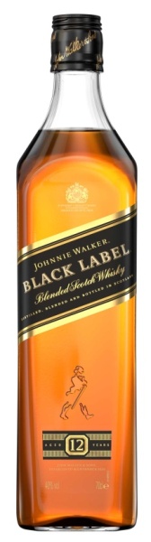 Виски Джонни Уокер Блэк Лейбл 0,7л 
