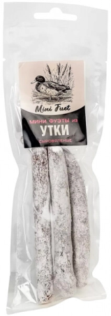 Колбаски сырокопченые Мини Фуэт Охота Из Утки 80г