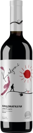 Вино Киндзмараули Курдзени красное полусладкое 0,75л