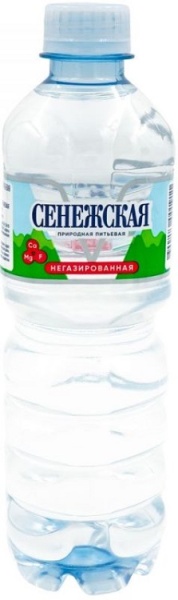 Вода питьевая Сенежская негаз. 0,5л