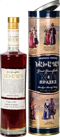 Коньяк армянский Прадед 8 лет 0,5л п/у