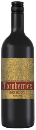 Вино Торнберрис Мерло красное сухое 0,75л