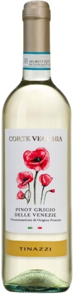 Вино Корте Веккья Пино Гриджио Делле Венецие белое сухое 0,75л