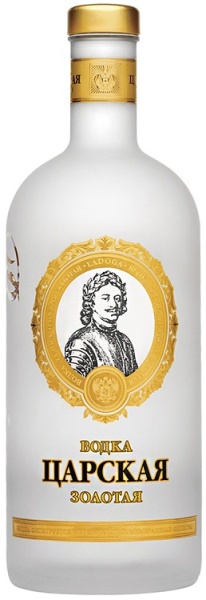 Водка Царская Золотая 0,5л