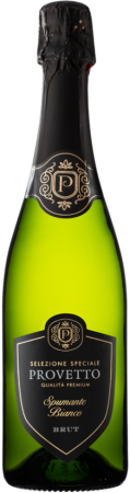 Игристое вино Проветто Спуманте Бьянко белое брют 0,75л