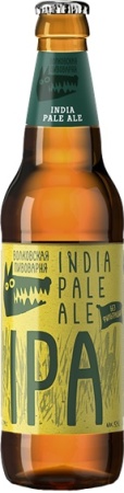Пиво Волковская пивоварня IPA 0,45л бут.