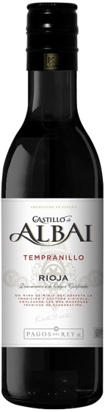 Вино Риоха Кастильо де Альбаи красное сухое 0,187л