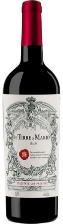 Вино Терре ди Марио Россо красное полусухое 0,75л