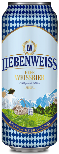 Пиво Либенвайс Хефе Вайссбир 0,5л ж/б