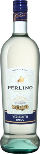 Напиток виноградосодержащий Вермут Перлино Бьянко ароматизированный 1л