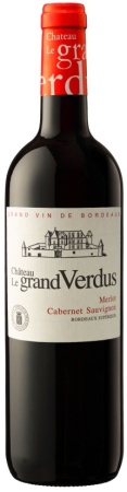 Вино Бордо Супериор Шато Ле Гран Вердю красное сухое 0,75л