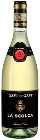 Вино Гави дей Гави Ла Сколька Этикетта Нера белое сухое 0,75л