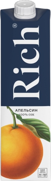 Сок Рич Апельсиновый 1л