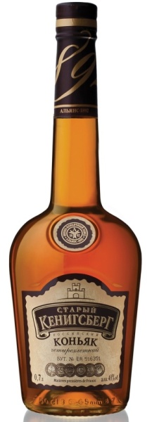 Коньяк Старый Кенигсберг 4 года 0,7л