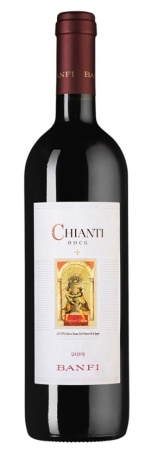 Вино Кьянти Банфи красное сухое 0,75л