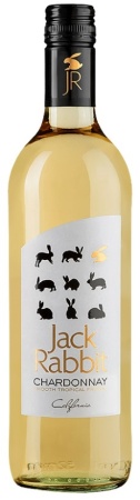 Вино Джек Рэббит Шардоне белое полусухое 0,75л