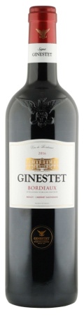 Вино Бордо Жинесте красное сухое 0,75л
