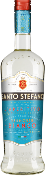 Напиток плодовый особый алк. Вермут Санто Стефано Бьянко сладкий 1л