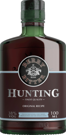 Ликер Белуга Хантинг Ягодный 0,1л