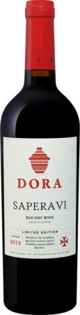 Вино Саперави Дора красное сухое 0,75л
