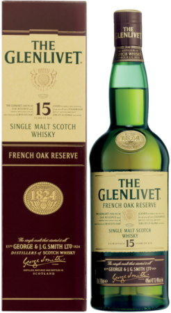 Виски Гленливет 15 лет 0,7л п/к