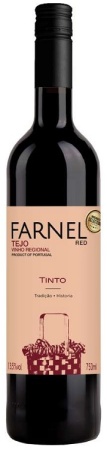 Вино Фарнель Тежу красное сухое 0,75л