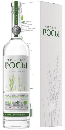 Водка Чистые Росы 0,5л п/у