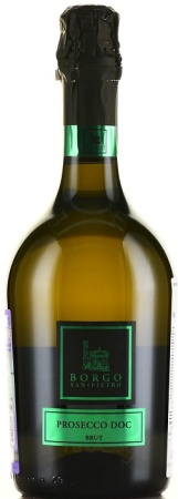 Игристое вино Просекко Борго Сан Пьетро белое брют 0,75л
