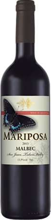 Вино Марипоса Мальбек красное сухое 0,75л