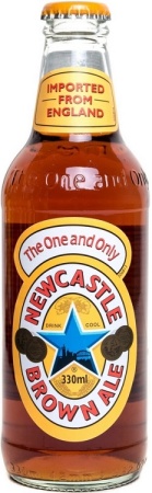 Пивной напиток Ньюкасл Браун Эль 0,33л бут.