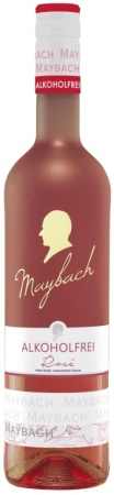 Вино безалкогольное Майбах розовое полусухое 0,75л