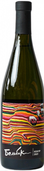Вино Бельбек Конкур белое сухое 0,75л