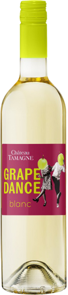 Вино Шато Тамань Грейп Дэнс белое сухое 0,75л Вино Шато Тамань Грейп Дэнс белое сухое 0,75л