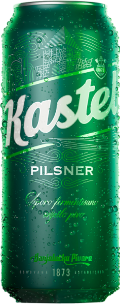 Пиво Кастел Пилснер 0,5л ж/б