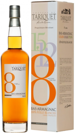 Бренди Арманьяк Домэн Тарике Фоль Бланш 8 лет Баз-Арманьяк 0,7л п/у