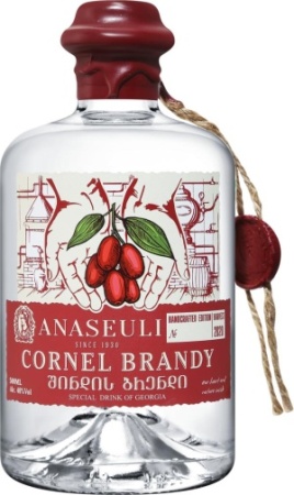 Водка плодовая Анасеули Кизиловая 0,5л 