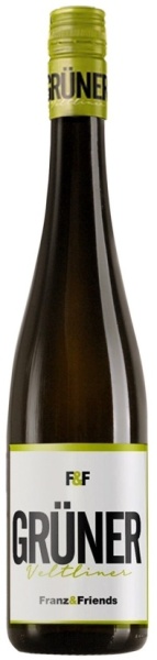 Вино Франц Энд Френдс Грюнер Вельтлинер белое сухое 0,75л